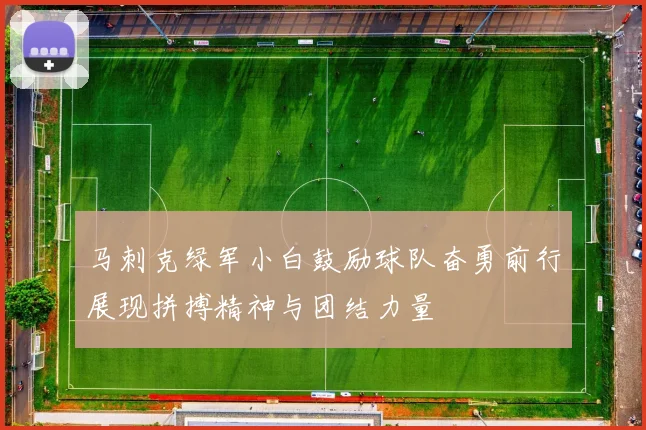 马刺克绿军小白鼓励球队奋勇前行展现拼搏精神与团结力量